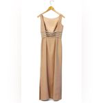 Watters and Watters Pink Formal Gown, Low Back, Rhinestone Back Straps, size 4 Photo 10