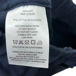 Aether Cropped Travel Pants Navy Blue Size XS Split Hem Stretch Cotton Photo 10