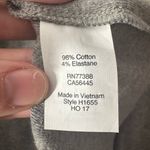 J.Crew Sweater Women M Gray Off Shoulder Long Sleeve Soft Stretch Knit Cotton Size M Photo 4