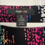 Style & Co Colorful Abstract Print Dress Photo 3