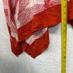 Pure DKNY Small Maxi Dress Sleeveless Abstract Red Flowy‎ Beach Summer Coverup Photo 6