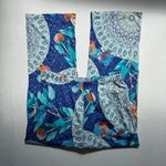 Johnny Was  Blue Koi Fish Crop Pull On Pants Size Small NWOT Photo 1