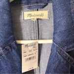 Madewell  Double Breasted Denim Blazer Jacket  Blue Wash Sz S  NWT Photo 3