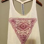 Maurice's XL Boho Racerback Eye of Providence Long Tank Top Photo 3
