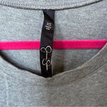 Jessica Simpson  heather grey rhinestone sweatshirt XS NWT Photo 3