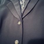 Tahari  Black Blazer Women’s 16W Jacket Crepe Career Formal Office Business Photo 7