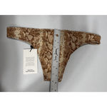 Vitamin A SAND SNAKE Neutra Hipster Bikini Swim Bottom US 6/S Animal Print Beach Photo 13