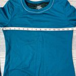Cuddl Duds  Climate Right teal double larger knit top thumb holes size small D14 Photo 2