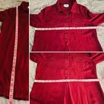 Old Navy  Half Button Down Tunic Shirt Dress Pinot Maroon Red S Photo 6