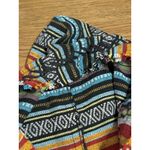 Kathmandu Imports Womens Hoodie Tunic Sz S/M Aztec Tapestry Embroidered Hippie Photo 11