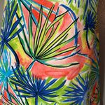 Ronni Nicole Colorful Tropical Sleeveless Dress Photo 1