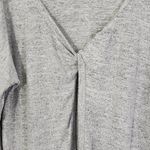 SheIn Gray Sweatshirt Pullover Gray Top with Open Back Size Large Gray Pullover Photo 4