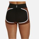 Free People NEW FP Movement Women's There You Go Run Shorts Black Argan Oil M/L Photo 3