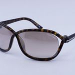 Tom Ford  SUNGLASSES FT1069 52G Dark Havana / Brown Mirror Photo 4