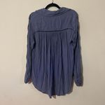 Free People  Women's Blue and Navy Blouse Photo 2