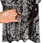 AB Studio  Vintage Vintage 90s Y2K Babydoll  Top Tie Back Boho Grunge Size Large Photo 5