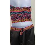 Madison James  Colorful Embroidered 2 Piece Gown Size 12 Photo 3