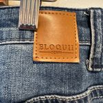 Eloquii  Two Tone Raw Step Up Hem Jeans Photo 5