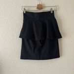 BB Dakota CHAPMAN SKIRT BLACK PEPLUM PENCIL Photo 4