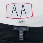 Eileen Fisher Women size XL Black Asymmetrical Lagenlook Shift Dress FLAWED Photo 12