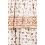 Cleobella  Reina Border Print Long Sleeve Dress Square Neck Tiered Mini EUC XS Photo 5