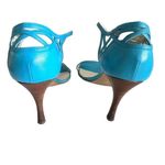 Escada 8 blue open toe strap Y2K Sandal Italy Photo 4