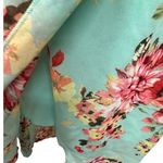 L'ATISTE By Amy Chiffon Floral Mint High-Low Floaty Romantic Summer Dress Size M Photo 6