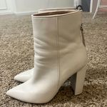 Steve Madden White Booties Photo 2