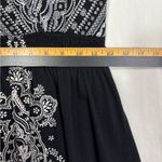 Dress Barn Wrap Top Womens M Smocked Waist Boho Festival 90's Indie Art-to-Wear Photo 7