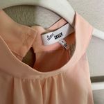 Likely  Cameron Gown Size 2 Seashell Pink Maxi Dress Halter Neckline Side Slit Photo 8