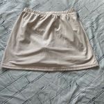 Nike Dri-FIT Peach Beige Tennis Mini Skirt Women’s Small Elastic Waist Athletic Photo 6