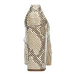 Sam Edelman Aurelie Platform Loafer in Wheat Multi Snake Print Size 8.5 Photo 4