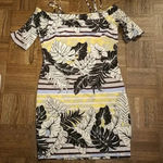 H&M NWT Milan Floral off shoulder dress Photo 2