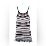 American Eagle  Outfitters Crochet Multicolor Striped Mini Dress,Size M Photo 3