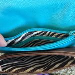 Dana Buchman Teal & Brown Crossbody Purse Photo 2