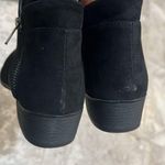 Sun + Stone Adelinee Double Zip Ankle Booties in Black, Size 7 Black Photo 7