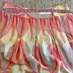 Emma James Retro Mod Geometric Midi Skirt Linen Blend A Photo 7