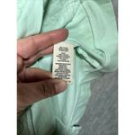 Soft Surroundings ‎ Tunic L Mint Green Quilted Quarter Zip Shirt Casual Comfort Photo 3