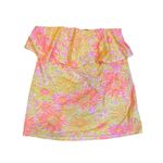 Lilly Pulitzer  Wakely Floral Ruffle Tube Top Small Photo 2