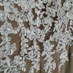 JJ's House Dress Women 12 Taupe Wedding Guest Mother of the Bride Formal Gown Tan Photo 6