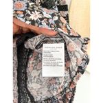 American Eagle Lace Floral Babydoll Bohemian Blouse Top Open Back Sz S Photo 7