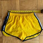Nike Vintage Y2K Golden Yellow Running Shorts, Size S Photo 6