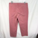 Isaac Mizrahi  LIVE! Size 14P Jeans Denim Pants Pink Straight Leg High Rise 271‎ Photo 1