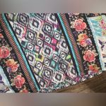 Johnny Was Nwot  M silk long tunic dress boho printed button up spring Photo 7