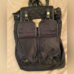 Guess  Black Quilted Backpack Photo 5