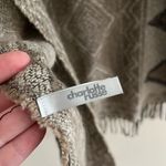 Charlotte Russe Aztec boho blanket scarf festival hippie fringe wrap around Photo 3