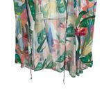 Maaji  Women's Abstract Leaf Pattern Swim Cover Up Kimono Maxi Dress‎ Size Small Photo 7