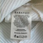 Babaton Sculpt Sculpt Knit Deep V Tank Top Cropped White Small Photo 4