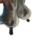 Abound  Silver Zip up Ankle Boots(Size 6M) Photo 3
