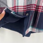 Orvis Pinnacle Shirt Jacket Flannel Multicolor Check Fleece Lined Shacket Photo 8